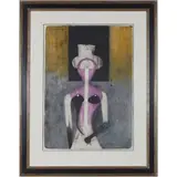 Mujer con Sombrero (Woman with Hat) (P. 132), 1972Color by Rufino Tamayo, lithograph, sold Nov 2022
