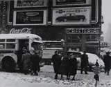 Hector's Cafeteria by Benn Mitchell, 1952, gelatin silver print, sold Oct 2019