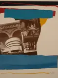 New York Cultural Institutions (from New York, New York, 1982) by Robert Motherwell, 1982, lithograph, sold Oct 2019