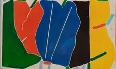 Rope Dancer 33 by Jack Roth, 1980, acrylic on canvas, sold Nov 2019