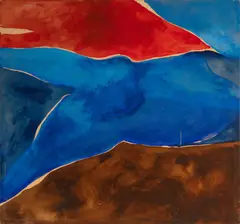 Untitled (II) by Jack Roth, acrylic on canvas, sold Nov 2019