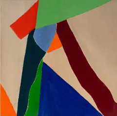 Untitled (IV) by Jack Roth, 1974, acrylic on canvas, sold Nov 2019
