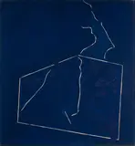 Synthesis XVII by Jack Roth, 1981, acrylic on canvas, sold Nov 2019
