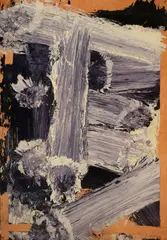 Untitled (IV) by Edvins Strautmanis, acrylic on canvas (unstretched), sold Nov 2019