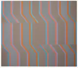 Open Spaces Series, KA by Michael Loew, 1970, oil on canvas, sold Nov 2019