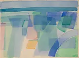 Untitled by Irving B. Haynes, watercolor on paper, sold Nov 2019