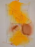 Untitled by Ricardo Morin, 2006, watercolor on paper, sold Nov 2019