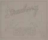 Strawberry Bitch by Mel Ramos, 1973, graphite on paper, sold Oct 2019