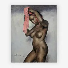 Zulfa by Pál Fried, oil on canvas, sold Oct 2019
