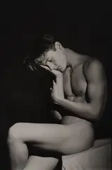 Christopher Studio New York (5) by Michael O'Brien, 1985, gelatin silver print, sold Oct 2019