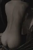 Violin Shape Female Back by Marie-Claire Montanari, gelatin silver print, sold Oct 2019