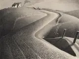 March by Grant Wood, 1939 printed in 1941, lithograph on paper, sold Dec 2019