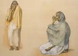 La Señal by Francisco Zúñiga, 1982, lithograph, sold Dec 2019
