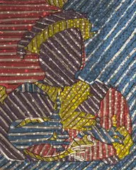 After Holbein by Jasper Johns, 1993, lithograph in colors on heavy wove paper, sold Dec 2019