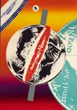 Spinning Faces in Space by James Rosenquist, 1972, lithograph in colors, sold Dec 2019