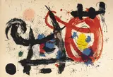 Le Cheval Ivre by Joan Miró, 1964, lithograph in colors, sold Dec 2019