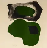 Untitled by Esteban Vicente, lithograph in colors, sold Dec 2019