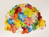 Multicolored Bathing Cap (white background) by Carole Feuerman, 2016, silkscreen on 2 ply rising museum board paper, sold Dec 2019