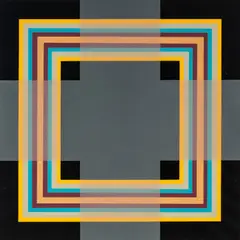 Change by Brian Rice, 1969, silkscreen in colors, sold Dec 2019