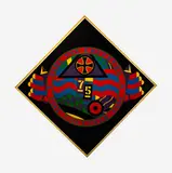 KVF VI (from The Hartley Elegies: The Berlin Series) by Robert Indiana, 1990, screenprint in colors on Saunders Watercolour wave, sold Dec 2019