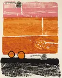 An American Image! by Trevor Allen, screenprint in colors, sold Dec 2019