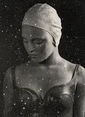Moran by Carole Feuerman, 2016, silkscreen and diamond dust on 2 ply rising museum board paper, sold Dec 2019