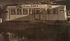 Chateau Diner by John Baeder, 1979, etching, sold Dec 2019
