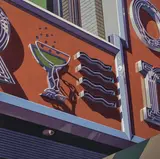Champagne, from the portfolio “American Signs” by Robert Cottingham, 2009, silkscreen on 320 gram coventry rag paper, sold Dec 2019