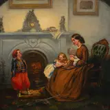 The Little Zouave by Thomas Nast, 1862, oil on canvas, sold Feb 2020