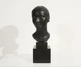 Bust of a woman by Charles Despiau, bronze on marble plinth, sold Feb 2020