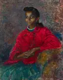 Penny's Sister, N.Y. by Clara Klinghoffer, oil on canvas, sold Feb 2020