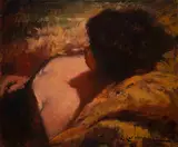 In Repose by Rosendo González Carbonell, oil on canvas, sold Feb 2020