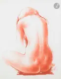 Nu féminin de dos by Antoniucci Volti, Sanguine, sold Apr 2026