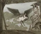 La Danse Macabre, 1904-1905 by Marcel Roux, Encre, lavis d’encre et rehauts de gouache blanche sur traits de crayon rouge, sold Mar 2026