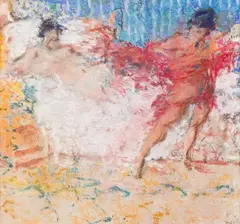 Bacchus et une nymphe by Ker-Xavier Roussel, Pastel, sold Mar 2026
