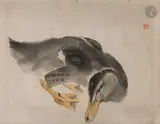 Le Canard by Jules Chadel, Encre et aquarelle, sold Mar 2026