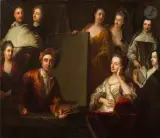 Autoportrait avec la famille de l’artiste by François de Troy, Toile, sold Mar 2026