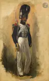 Un garde royal by Horace Vernet, Toile, sold Mar 2026
