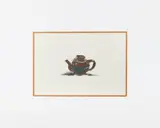 Nature morte à la théière by Damien Cabanes, 1995, Gouache sur papier, sold Jun 2023