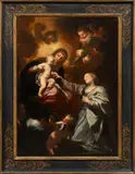 Le mariage mystique de sainte Catherine by Livio Mehus, Toile, sold Mar 2026