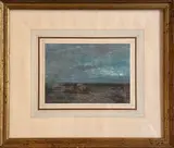 Le dromadaire au clair de lune by Paul Pascal, 1880, Gouache signée et datée, sold May 2026