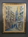 Vue de Rouen by Roland Dubuc, Aquarelle, sold May 2026