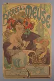 Bières de la Meuse. 1897 by Alphonse Mucha, Lithographie en couleurs, sold Apr 2026