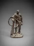 Paveur tête nue by Jules Dalou, Épreuve en bronze à patine brune, sold Apr 2026