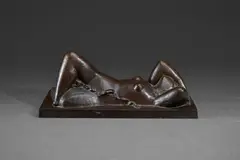 Femme dormant by Joseph Csaky, Épreuve en bronze à patine brune, sold Apr 2026