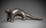 Hermine by Gerard Boudon, Épreuve en bronze patinée, sold Apr 2026