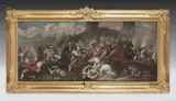 Scène de bataille by Ilario Spolverini, Toile, sold Jun 2025