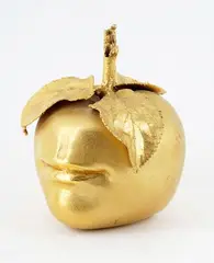 Pomme Bouche" by Claude Lalanne, 1975, Bronze à patine dorée Édition Artcurial, sold Mar 2026