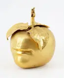 Pomme Bouche" by Claude Lalanne, 1975, Bronze à patine dorée Édition Artcurial, sold Mar 2026