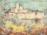 Saint-Paul de Vence by Vũ Cao Đàm, 1971, Lithographie en couleurs sur papier numérotée, sold Oct 2022
